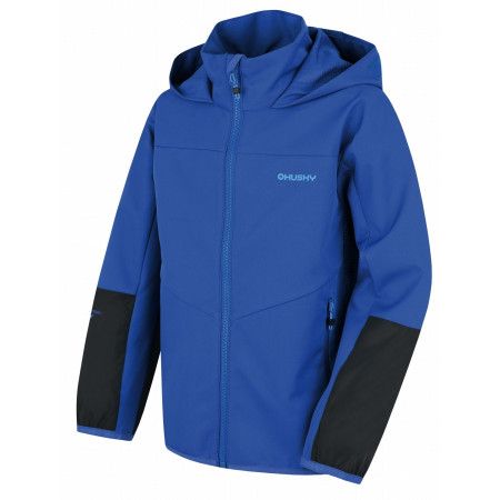 Kinder-Softshell-Jacke Husky Sonny K blau Blue