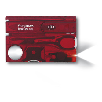 Multifunktionskarte Victorinox SwissCard Lite rot