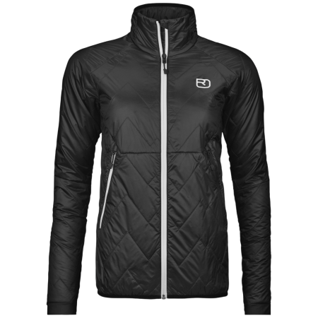 Damenjacke Ortovox Swisswool Piz Vial Jacket W schwarz Black Raven