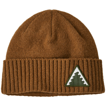 Wintermütze Patagonia Brodeo Beanie braun Dawn Tracks Patch: Shelter Brown