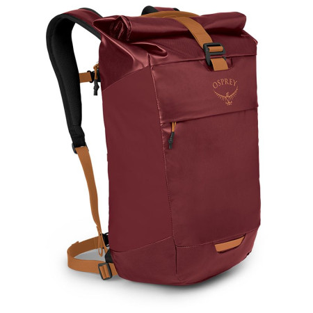 Rucksack Osprey Transporter Roll Top rot/orange red mountain
