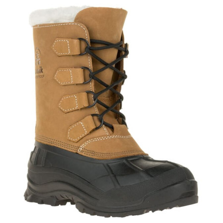 Herren-Winterschuhe Kamik Alborg schwarz/beige Tan