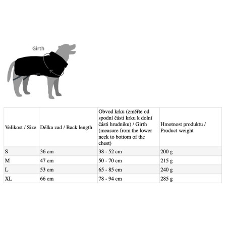 Regenmantel für Hunde Mountain Paws Fleece-Lined Dog Raincoat