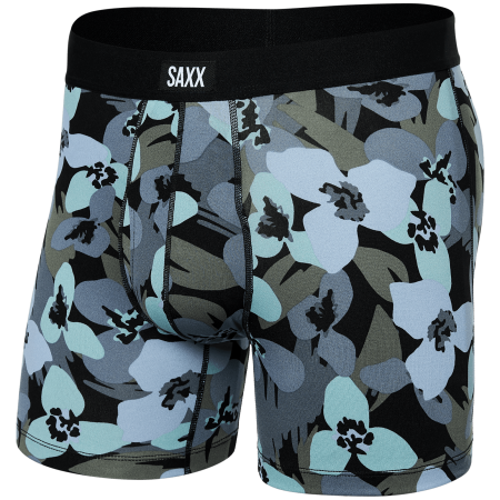 Boxershorts Saxx Daytripper Bb Fly blau camo flowers-blue fog
