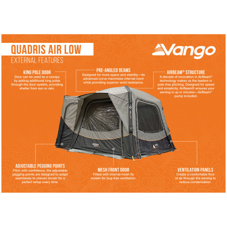 Vorzelt Vango Quadris Air Low