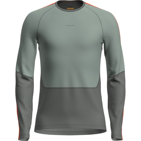Herren-Funktionsshirt Icebreaker M Mer 200 Sonebula LS Crewe grün Galaxy/Moss/Blaze/Cb