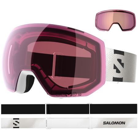 Skibrille Salomon Radium Pro Sigma (And Extra Lens) weiß White