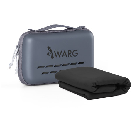 Handtuch Warg Soft 50x100 cm schwarz Black