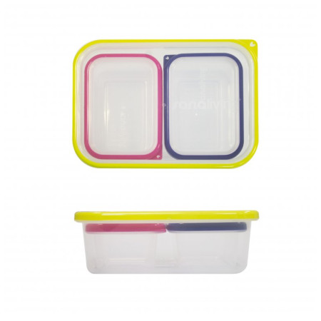 Lebensmittelbox Omada Sanaliving Box Set 19x14x6,5cm/1L + 2x 11,5x8x5cm/0,2L