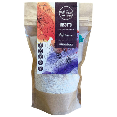 Fertigessen Na Italské farmě Risotto šafránové braun