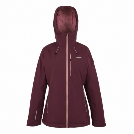 Damenjacke Regatta Women’s Highton Stretch Padded Jacket weinfarbe Dark Pimento