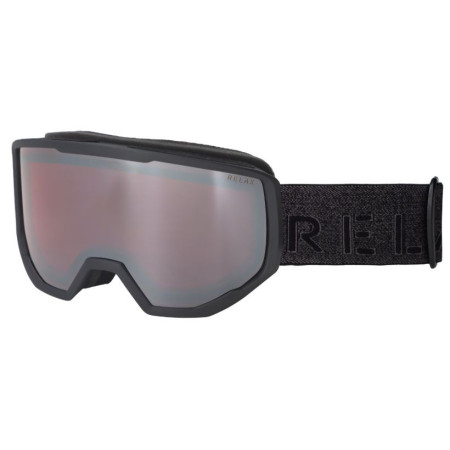 Skibrille Relax Sentinel schwarz/grau černá / růžová rose