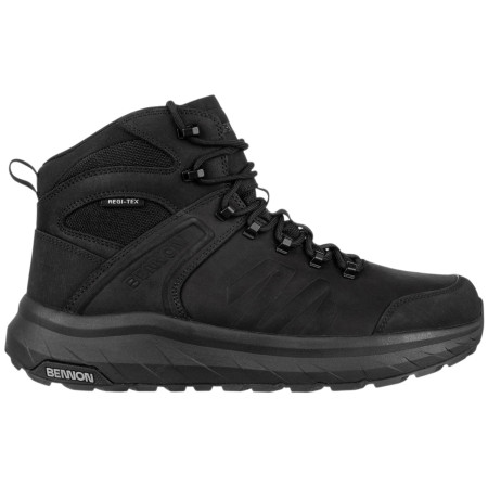 Trekkingschuhe Bennon TERENNO Barefoot+ O6 Mid schwarz Black