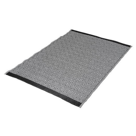 Zeltteppich Bo-Camp Chill mat Beach schwarz/weiß Black/White
