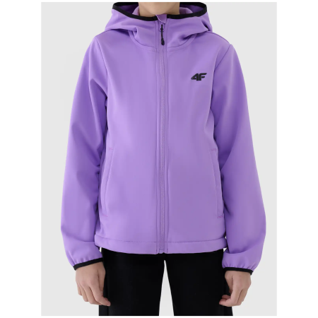Kinderjacke 4F Softshell jacket F373 lila VIOLET
