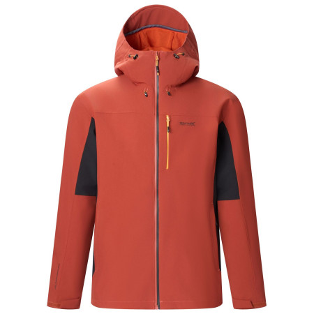 Wasserdichte Herrenjacke Regatta Birchdale II orange/schwarz BurntHen/Blk