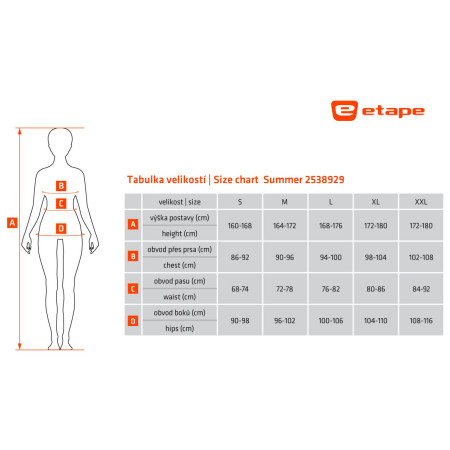 Damen-Radtrikot Etape Summer