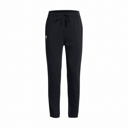 Damen-Jogginghosen Under Armour Rival Terry Jogger schwarz Black/White