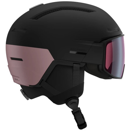 Skihelm Salomon Driver Pro Sigma Mips schwarz/rosa Black / Dawn Pink