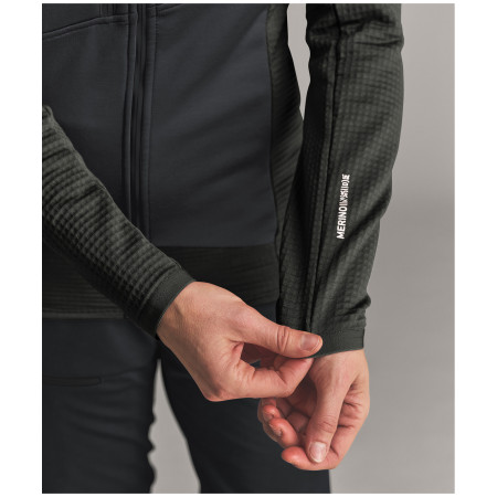 Damen Funktions-Sweatshirt Ortovox Fleece Grid Jacket W
