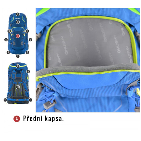 Rucksack Husky Sloper 45 L