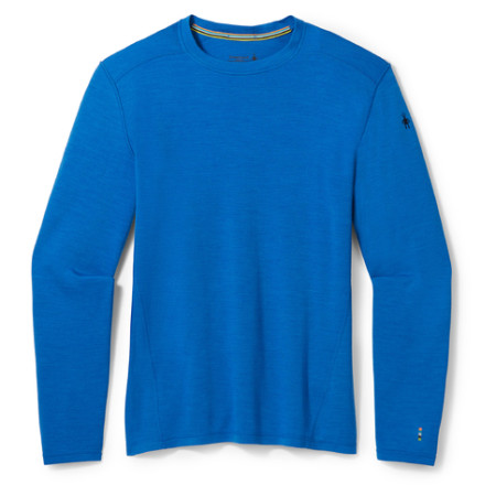 Herren-Funktionsshirt Smartwool M Classic Thermal Merino Base Layer Crew Boxed 2022 blau laguna blue heather