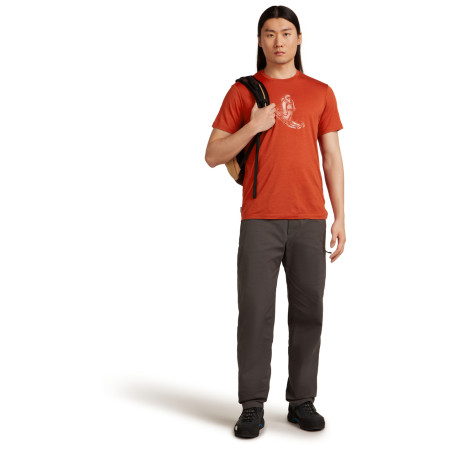 Herren T-Shirt Icebreaker Merino 150 Tech Lite Skiing Yeti