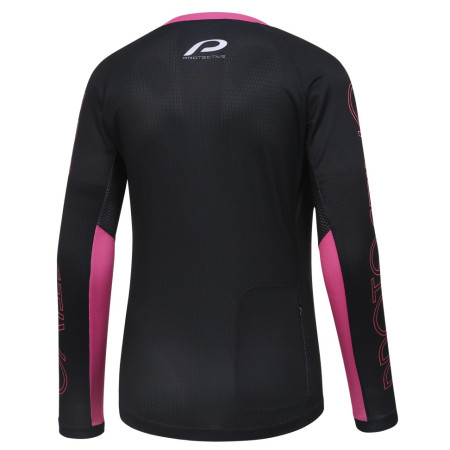 Damen-Radtrikot Protective P-Queen of vert