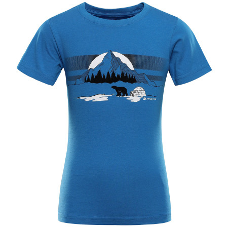 Kinder-T-Shirt Alpine Pro Dallo 3 Brilliant Blue blau BRILLIANT BLUE VARIANTA PC