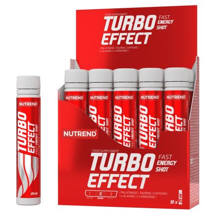 Energie-Gel Nutrend Turbo Effect Shot 10x25 ml