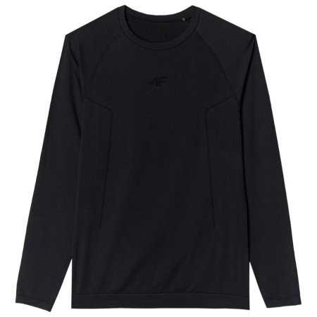 Herren-Thermoshirt 4F Seamless Underwear M172 schwarz DEEP BLACK