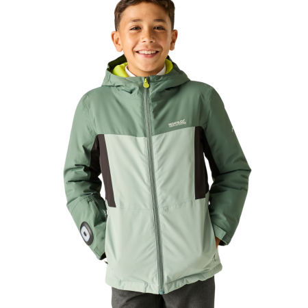 Kinder Winterjacke Regatta Beamz Dark Forest/Glacier Green