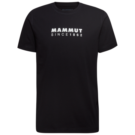Herren-T-Shirt Mammut Core T-Shirt Men Logo schwarz black