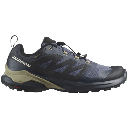 Herren Laufschuhe Salomon X-Adventure Gore-Tex schwarz/braun Grisaille