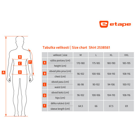 Herrenhemd Etape Shirt