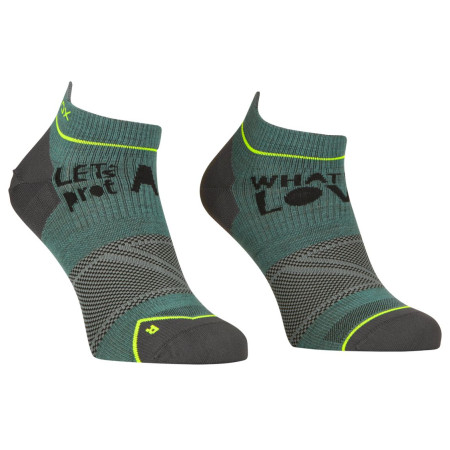 Herrensocken Ortovox Alpine Light Low Socks M grau arctic grey