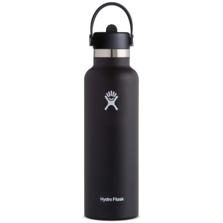 Thermokanne Hydro Flask Standard Flex Straw Cap 21 OZ schwarz Black