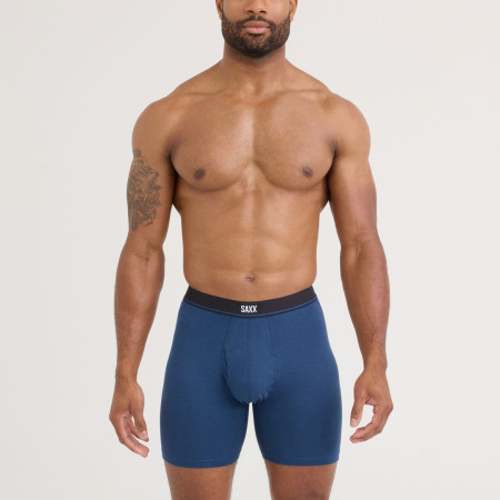 Herren-Boxershorts Saxx Essential Cotton Boxer Brief Fly