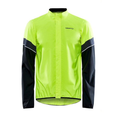 Herren Fahrradjacke Craft CORE Endur Hydro gelb/schwarz Flumino/Black