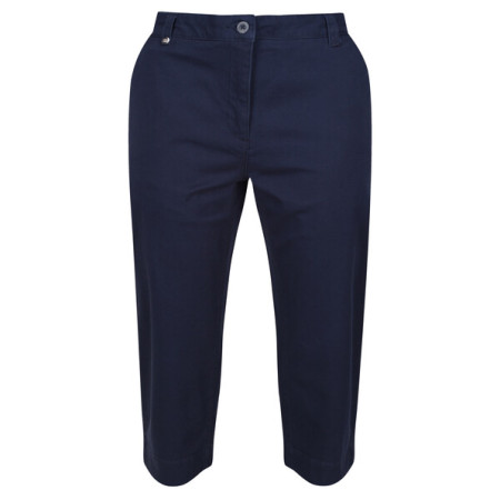 Damen 3/4 Hose Regatta Mayaan Capri dunkelblau Navy