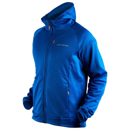 Herren Funktions-Sweatshirt Trimm BART blau jeans blue