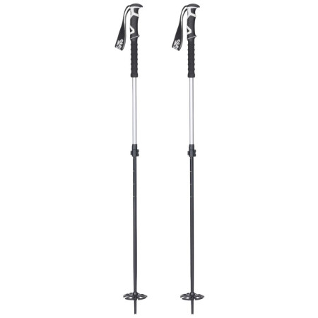 Skialp-Stöcke K2 Lockjaw Alu/EVA schwarz/weiß