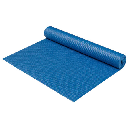 Yoga-Matte Yate Yogamatte + Hülle blau
