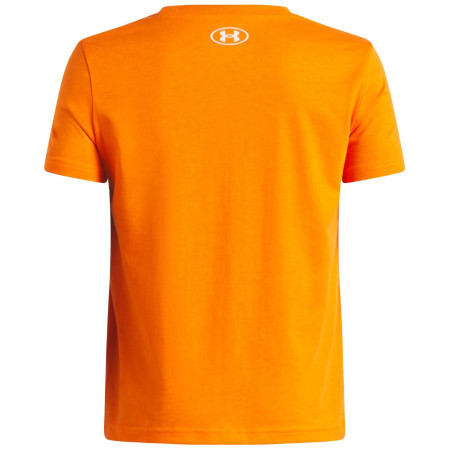 Kinder-Funktionsshirt Under Armour UA B Logo Wordmark SS Outrageous Orange