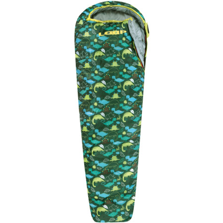 Kinderschlafsack Loap Base Dinos grün