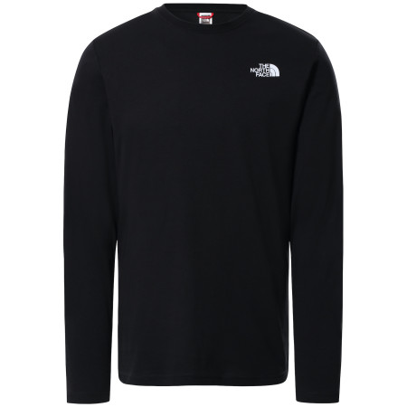 Herren-T-Shirt The North Face Red Box Tee Long Sleeve schwarz/grün Tnfblk/Thymbrshwdcamprint
