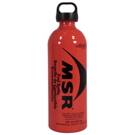 Brennstoffflasche MSR 591ml Fuel Bottle rot