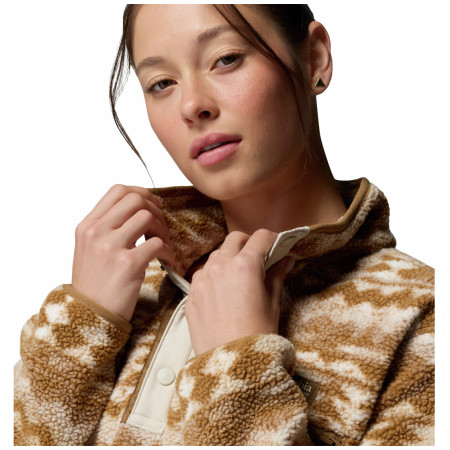 Damen-Sweatshirt Columbia Helvetia™ II Printed Cropped Half Snap