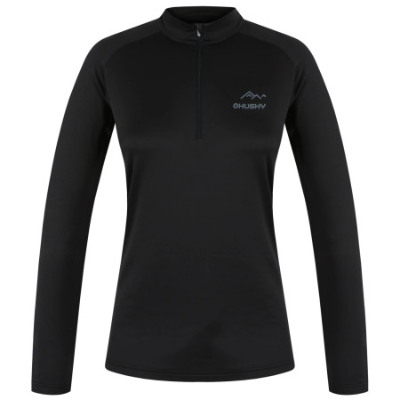 Damen-Funktionsshirt Husky Tromi zip L schwarz Black