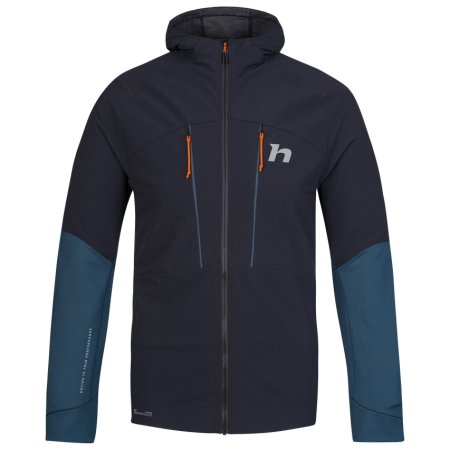 Herrenjacke Hannah Trane Hoody grau/blau Anthracite/stratified sea